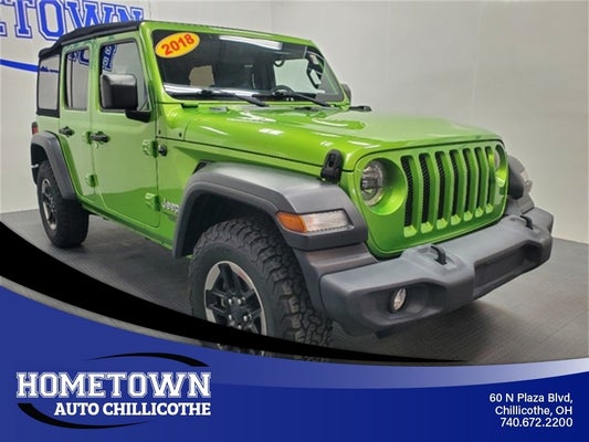 2018 Jeep Wrangler Unlimited Sport S in Chillicothe, OH - Hometown Auto Chillicothe