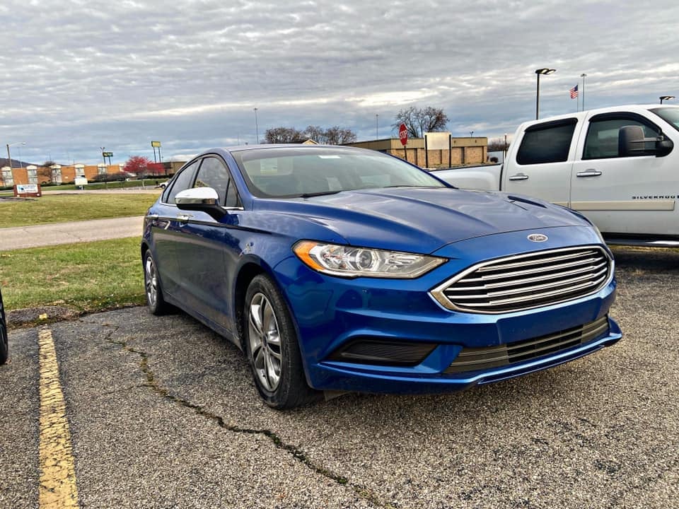 A lovely blue used sedan at our Chillicothe, OH dealership